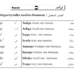 Buugga barashada af soomaaliga Somali learn book who titled learn Somali with me