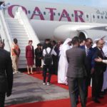 Qatar Airways sida Muqdisho loogu soo dhoweeyay sawiro